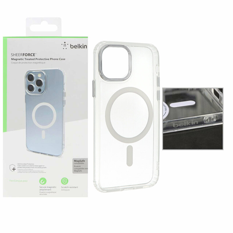 قاب belkin شفاف Magsafe مدل Apple iPhone 11 Pro (پک دار)