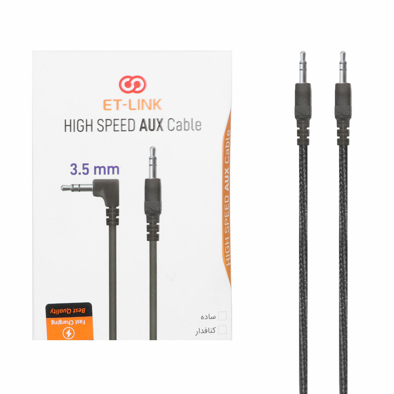 کابل صدا کنفی ET-LINK AUX مدل ETL007 - مشکی