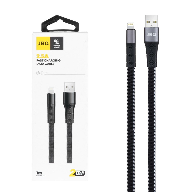 کابل شارژ فست آیفون JBQ مدل CA-620 - مشکی (گارانتی یکساله رصاصی)