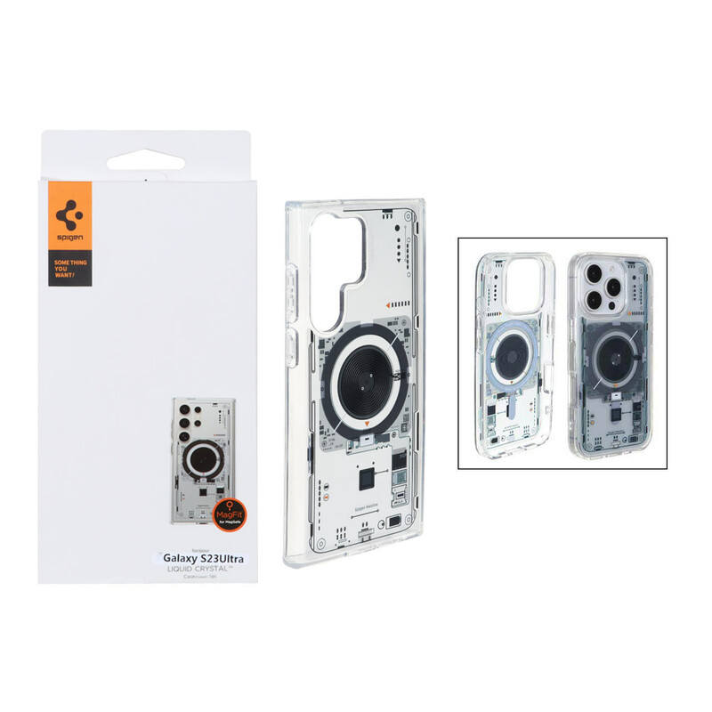 قاب اورجینال Spigen مگ سیف Neo one مدل Samsung Galaxy S23 Ultra - طرح 39 (پک دار)