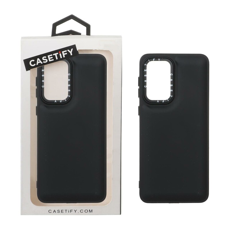 قاب casetify پافر ساده Samsung Galaxy A33 - مشکی (پک دار)