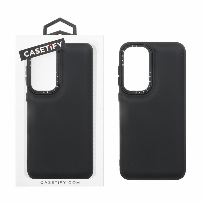 قاب casetify پافر ساده Samsung Galaxy S23 FE - مشکی (پک دار)