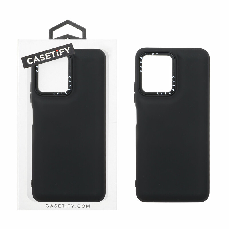 قاب casetify پافر ساده Xiaomi Redmi Note 12 5G / Poco X5 5G - مشکی (پک دار)