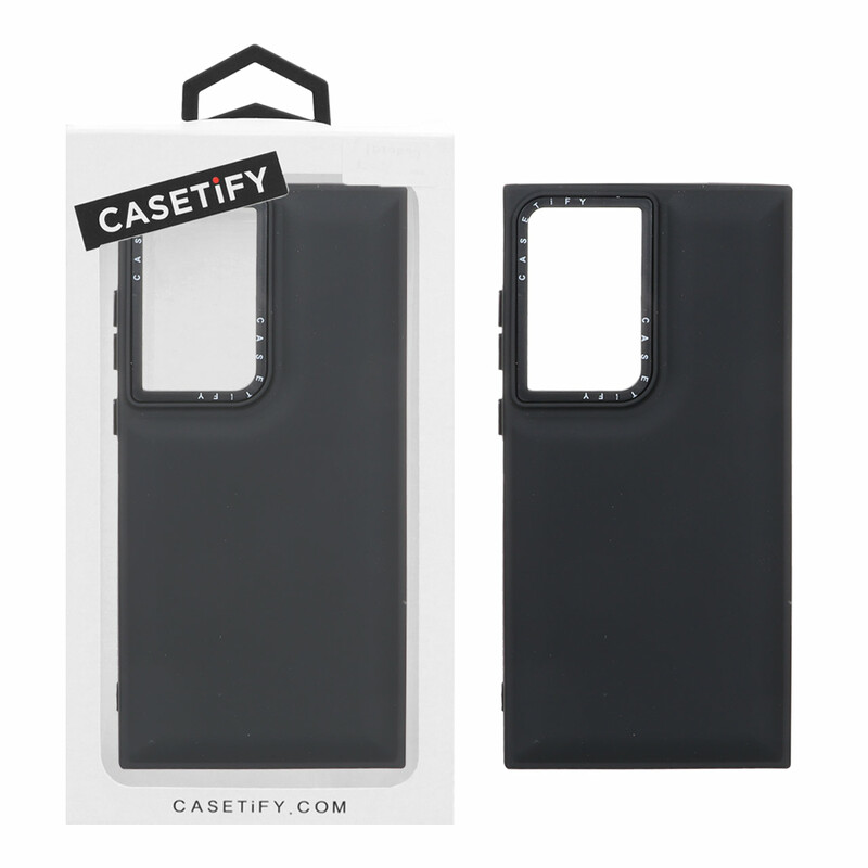 قاب casetify پافر ساده Samsung Galaxy S23 Ultra - مشکی (پک دار)