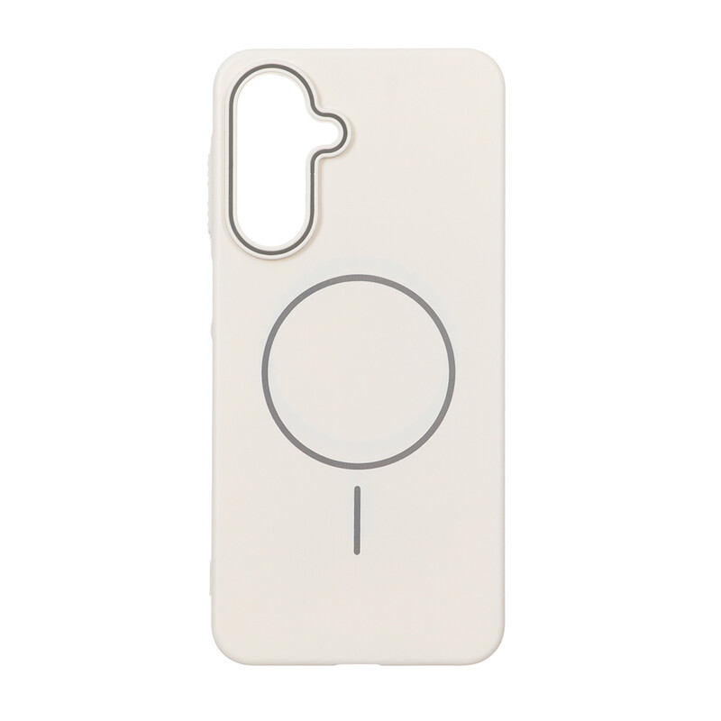 قاب پشت سخت MagSafe مدل Samsung Galaxy A17 / A26 - کرم