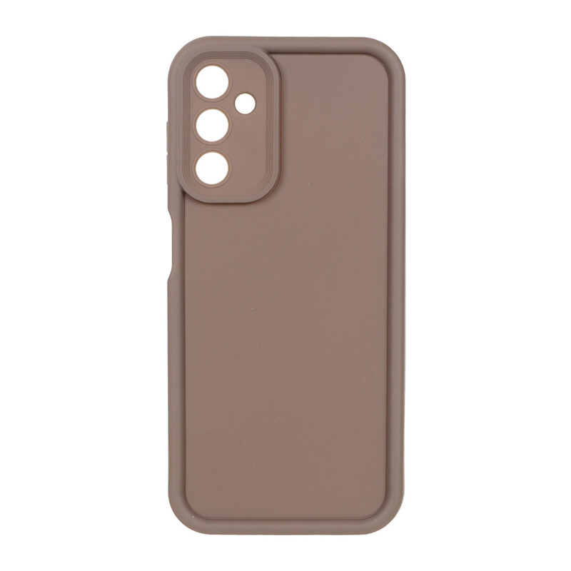 قاب Solid Case مدل Samsung Galaxy A14 - قهوه ای