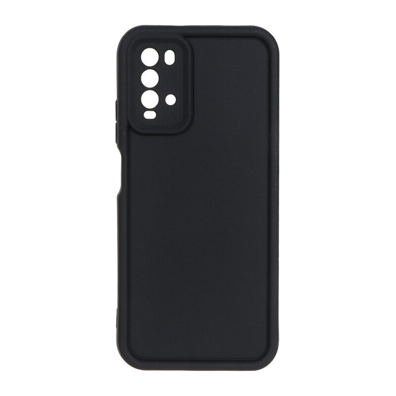 قاب Solid Case مدل Xiaomi Poco M3 / Redmi 9T 4G - مشکی