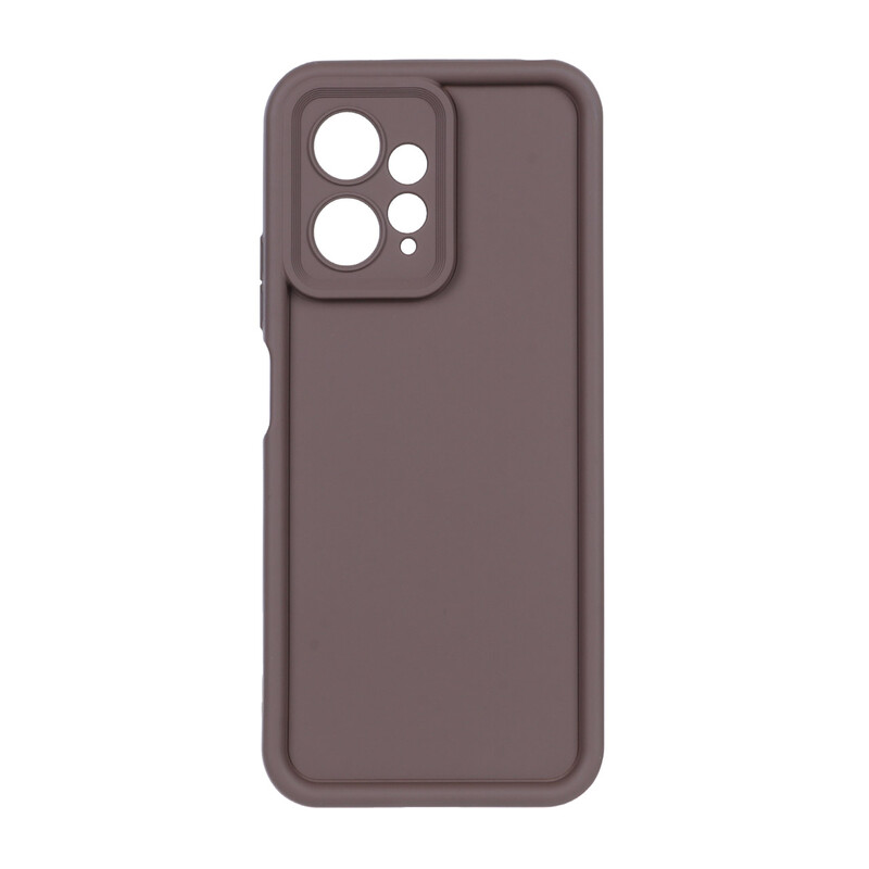 قاب Solid Case مدل Xiaomi Redmi Note 12 4G - قهوه ای