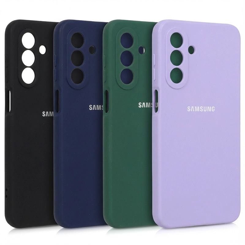 قاب سیلیکونی محافظ لنزدار Samsung Galaxy A17 - (پک دار)