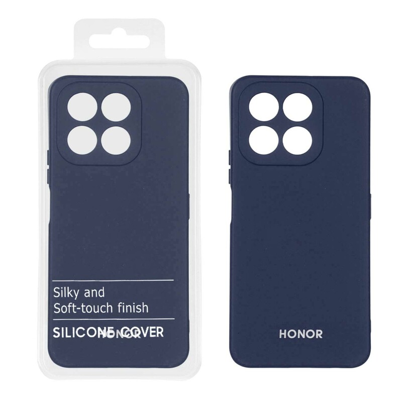 قاب نیو سیلیکون محافظ لنزدار Honor X6c - RFF - سرمه ای روشن (پک دار)