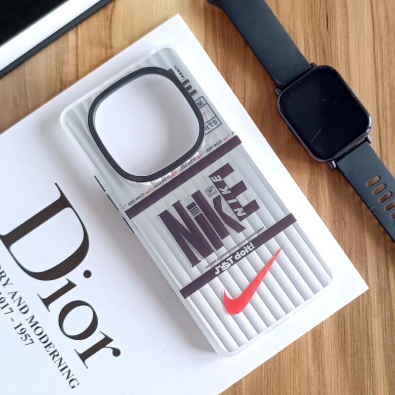 قاب هولوگرامی Xiaomi Redmi Note 14 Pro 4G طرح نایک با فریم مات، ضد خش و ضد ضربه