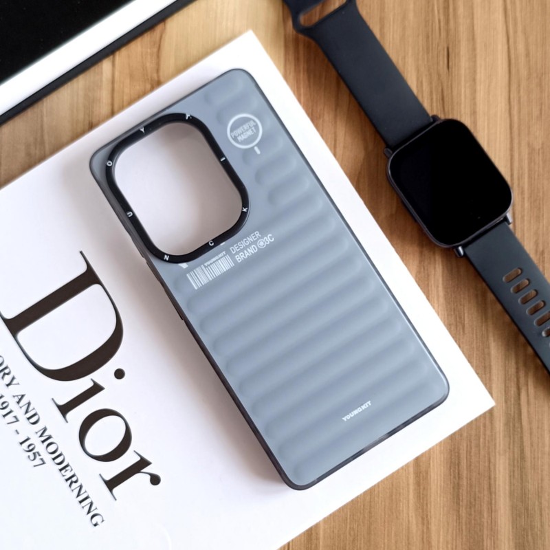 قاب گوشی Xiaomi Redmi Note 14s / Note 13 Pro 4G / M6 Pro 4G مدل YoungKit ضد ضربه با طراحی مدرن - رنگ آبی فیلی