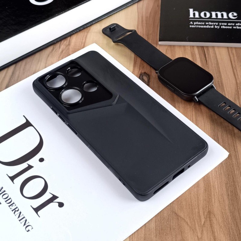 قاب ژله ای Sports Design مدل Xiaomi Redmi Note 14S / Note 13 Pro 4G / M6 Pro 4G - مشکی