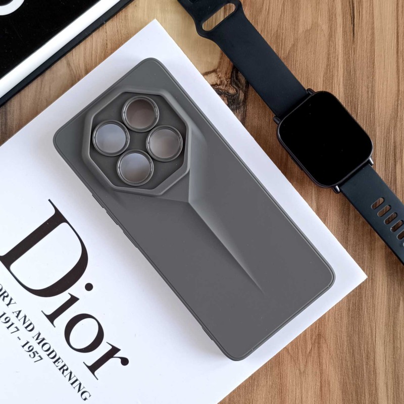 قاب ژله ای Sports Design مناسب Xiaomi Redmi Note 14 Pro 4G - خاکستری