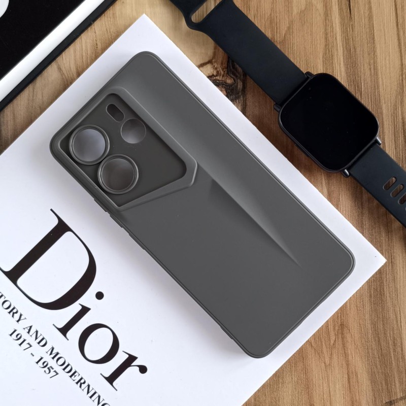 قاب ژله ای Sports Design مدل Xiaomi Redmi Note 14 4G - خاکستری