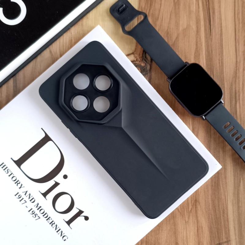 قاب ژله ای Sports Design مدل Xiaomi Redmi 14C / Redmi A4 / Poco C75 - مشکی