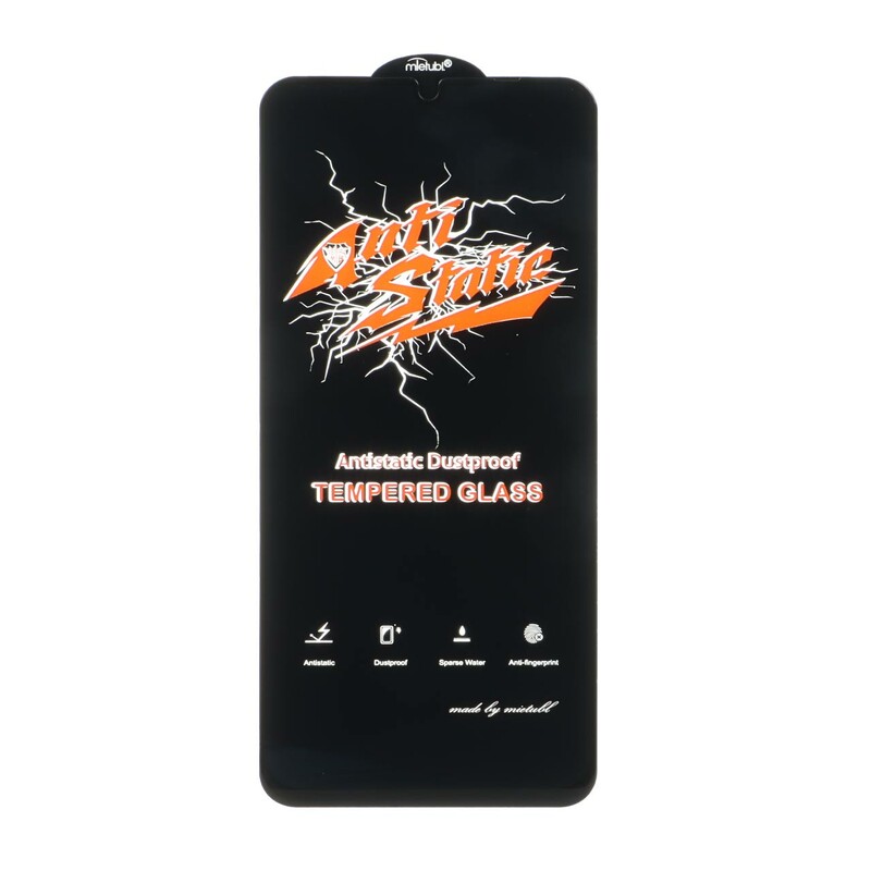 محافظ صفحه نمایش شیشه ای Samsung Galaxy A05 / Xiaomi Redmi 13C / Poco C65 / Honor X7A - Full Cover Anti Static Mietubl