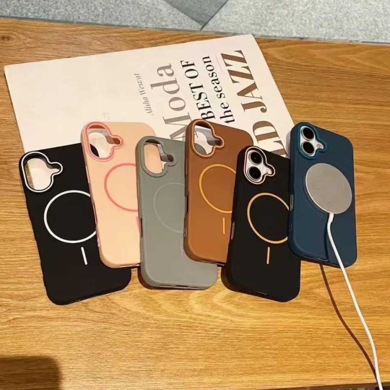 قاب سیلیکونی پاک کنی Magsafe مناسب گوشی اپل iPhone 17