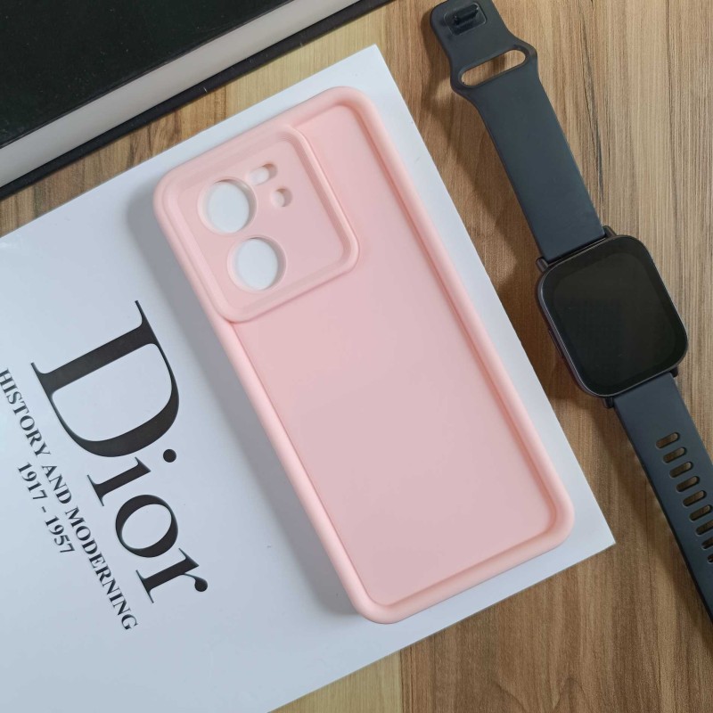 قاب Solid Case مدل Xiaomi MI 13T - صورتی