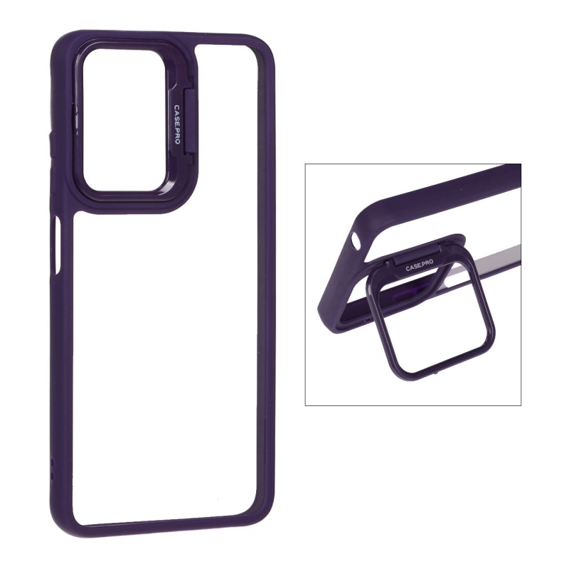 قاب Case Pro استندشو  Samsung Galaxy A15 - بنفش