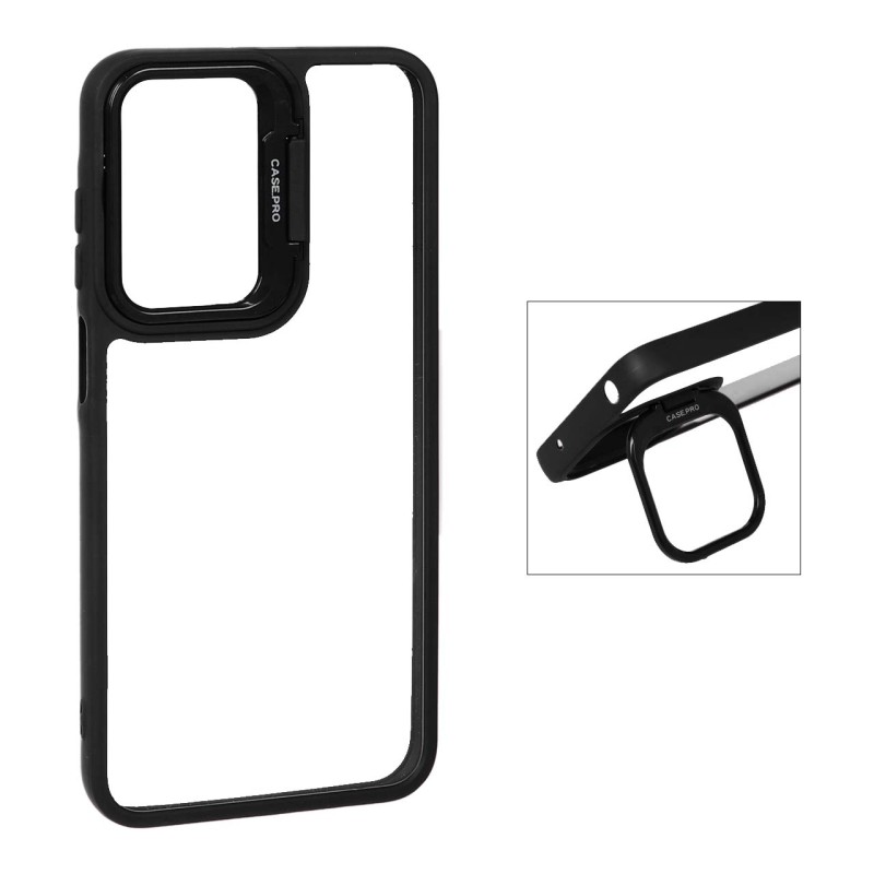 قاب Case Pro استندشو  شیائومی Poco X6 5G - مشکی