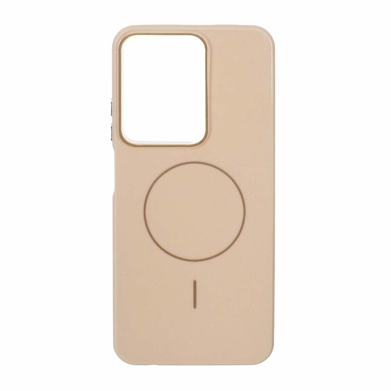 قاب اکلیلی پشت سخت طرح مگ سیف Xiaomi Redmi A5 / Poco C71 - نسکافه ای - MPS