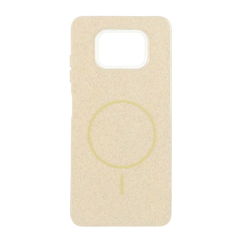 قاب اکلیلی پشت سخت طرح مگ سیف Xiaomi Poco X3 / Poco X3 Pro / Poco X3 NFC - زرد