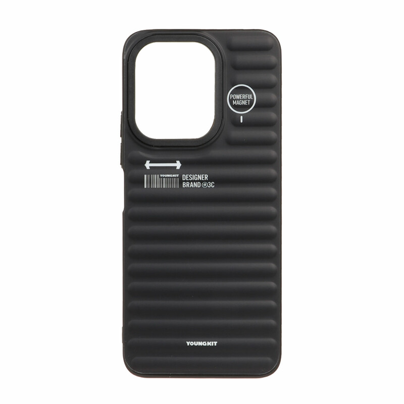 قاب مات YoungKit مدل Xiaomi Redmi 13X / Redmi 13 4G / Poco M6 4G - مشکی