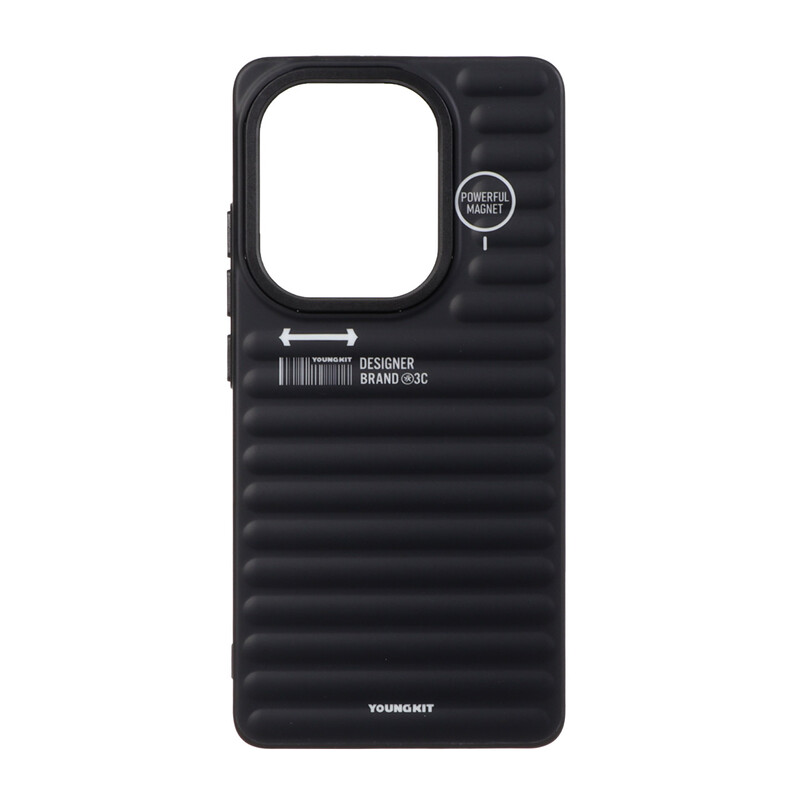 قاب مات YoungKit مدل Xiaomi Redmi Note 14S / Note 13 Pro 4G / M6 Pro 4G - مشکی