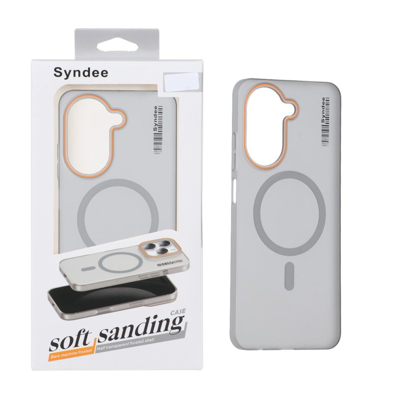 قاب اورجینال Syndee مات Magsafe مدل Xiaomi Redmi A5 / Poco C71 - خاکستری (پک دار)