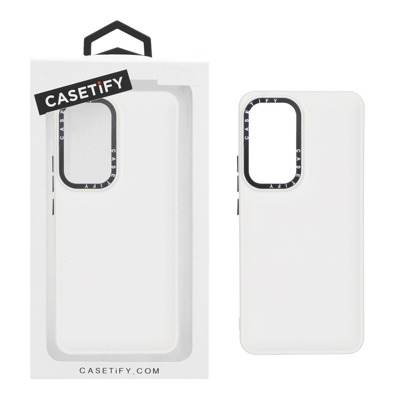 قاب casetify پافر ساده Xiaomi Mi 12T / Mi 12T Pro / Redmi K50 - سفید (پک دار)