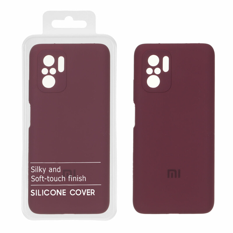قاب سیلیکونی پاک کنی اورجینال Master Quality مدل Xiaomi Redmi Note 10 4G / Redmi Note 10S / Poco M5S - بنفش کد 2 (پک دار)