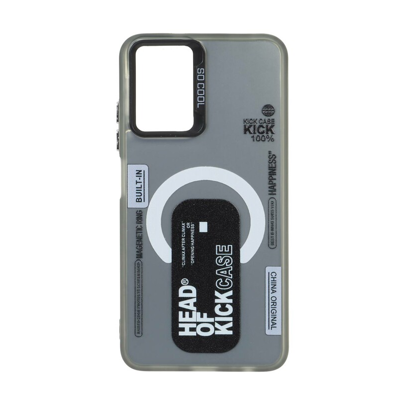 قاب SO COOL طرح مگ سیف Kick Case مدل Xiaomi Redmi Note 10 4G / Redmi Note 10S / Poco M5S - مشکی
