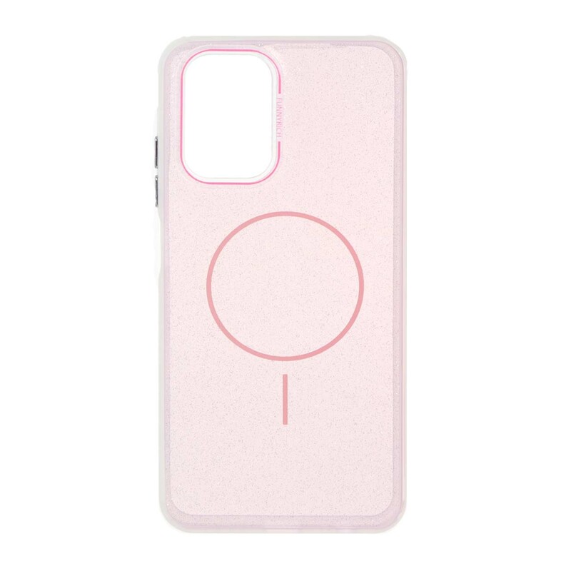 قاب اکلیلی Funnyrich طرح مگ سیف دور مات Xiaomi Redmi Note 10 4G / Redmi Note 10S / Poco M5S - صورتی