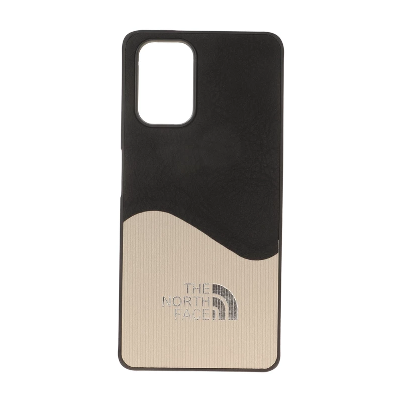 قاب North Face طرح جیر دو تکه Xiaomi Redmi Note 10 4G / Redmi Note 10S / Poco M5S - مشکی