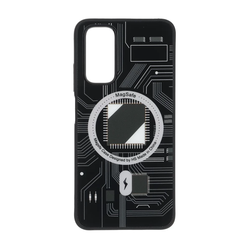 قاب تکنولوژی مات طرح مگ سیف Xiaomi Redmi Note 12S / Xiaomi Redmi Note 11 4G / Redmi Note 11S - مشکی