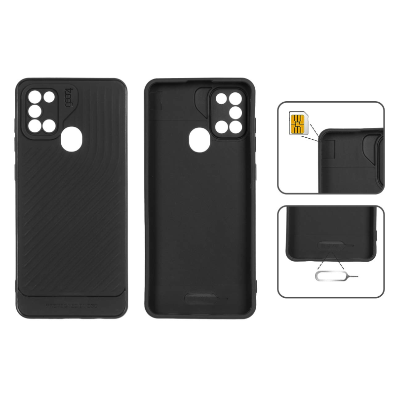 قاب Gear4 کبریتی Samsung Galaxy A21s - مشکی