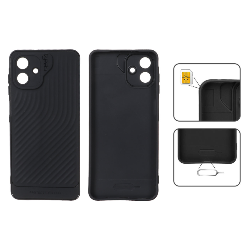قاب Gear4 کبریتی Samsung Galaxy A07 - مشکی
