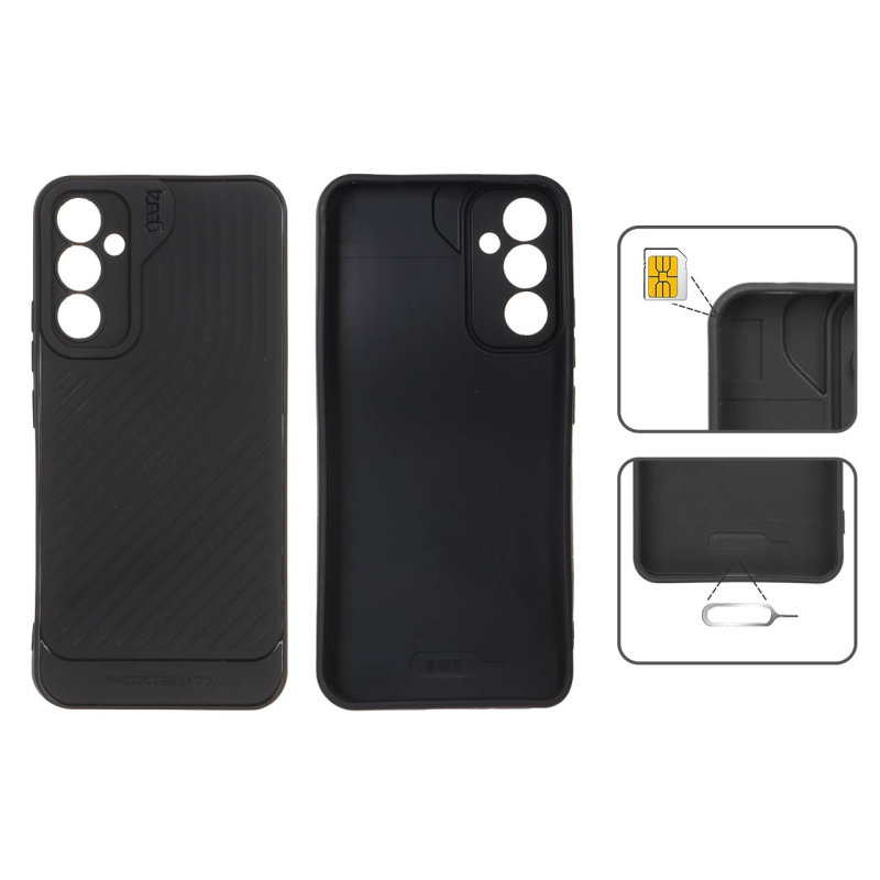 قاب Gear4 کبریتی Samsung Galaxy A34 - مشکی