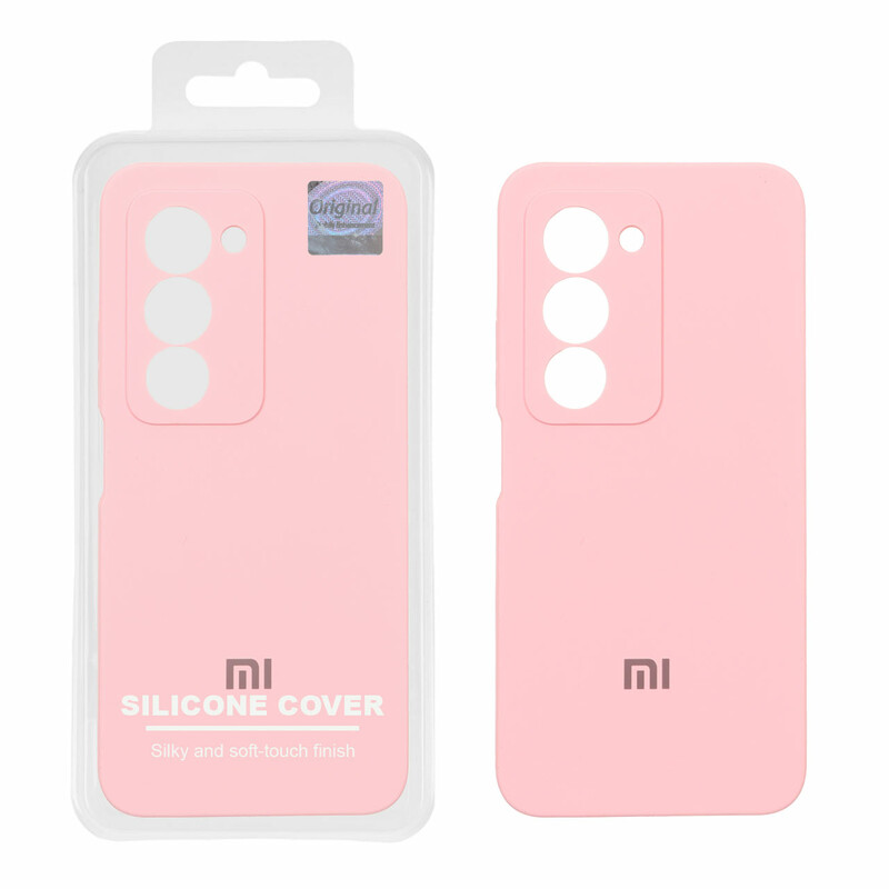 قاب سیلیکونی پاک کنی اورجینال Master Quality مدل Xiaomi Redmi 15 4G - صورتی (پک دار)