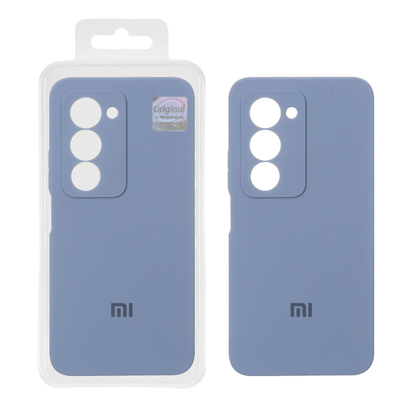 قاب سیلیکونی پاک کنی اورجینال Master Quality مدل Xiaomi Redmi 15 4G - فیلی (پک دار)