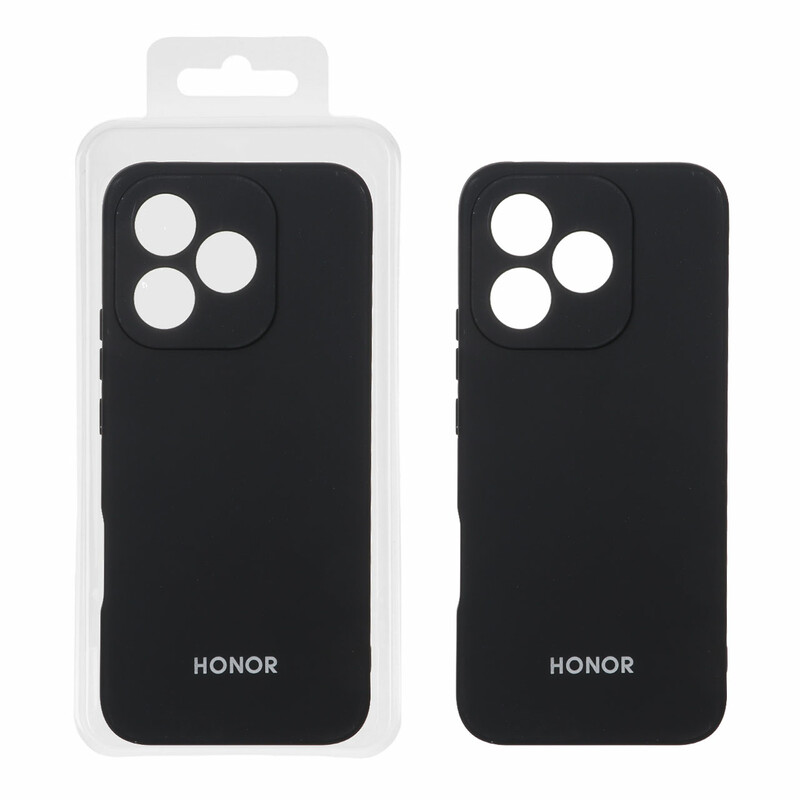 قاب نیو سیلیکون محافظ لنزدار Honor 400 Lite - RFF - مشکی (پک دار)