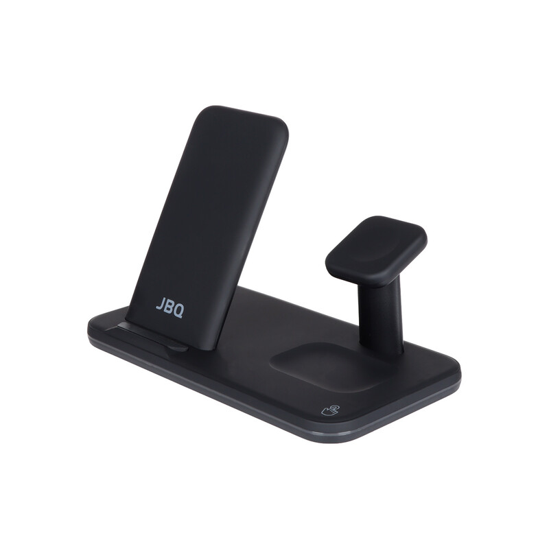 شارژر وایرلس چهار کاره  JBQ مدل WLC-31 - مشکی (گارانتی یکساله رصاصی)