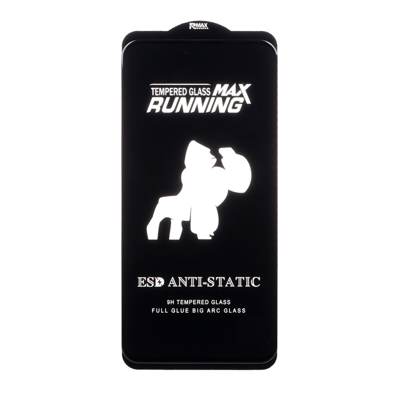 محافظ صفحه نمایش شیشه ای Running Max ESD مدل Samsung Galaxy S25 FE / S24 FE / A57 / A37 / A56 / A36 (بدون پک)
