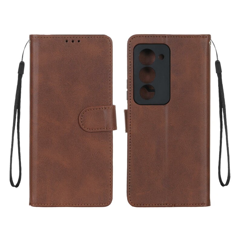 کیف موبایل مگنتی Xiaomi Redmi 15 4G - قهوه ای تیره