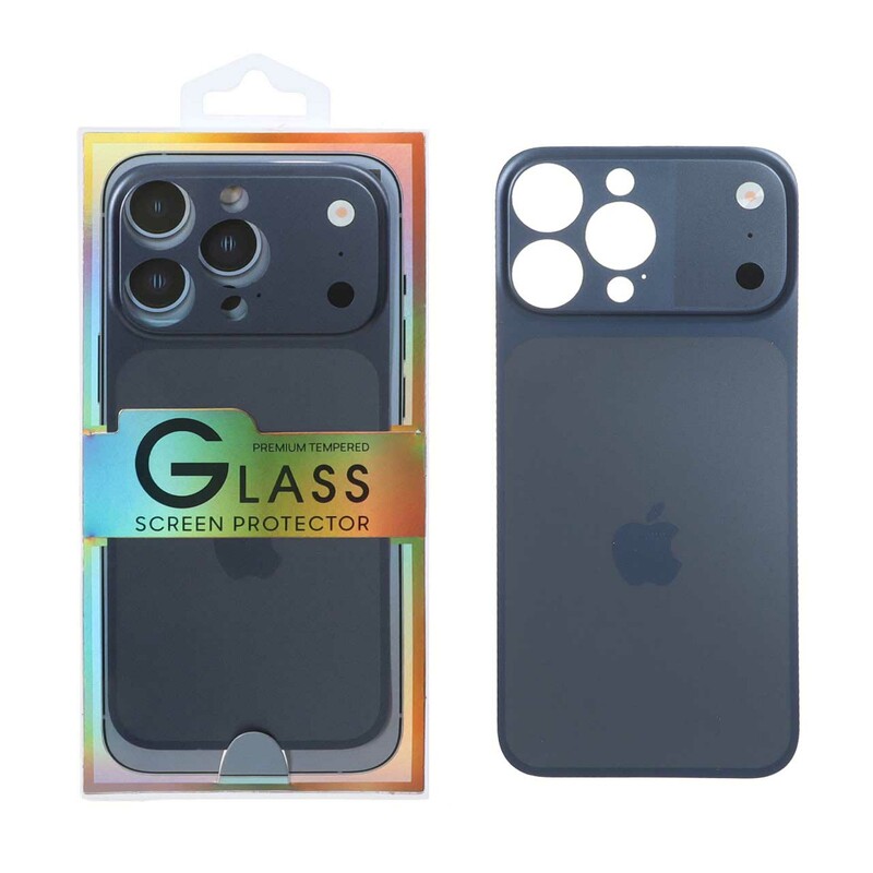 کاور تبدیل پشت گوشی مدل iPhone 16 Pro به Apple iPhone 17 Pro - آبی (پک دار)