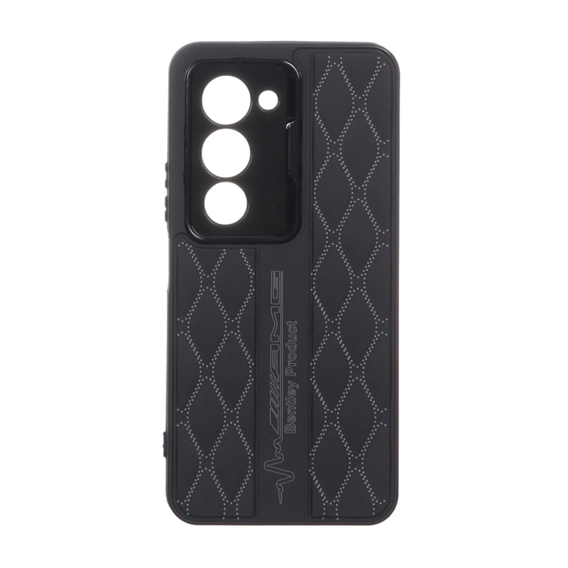 قاب پافر لوزی دور لنز براق Xiaomi Redmi 15 4G - مشکی