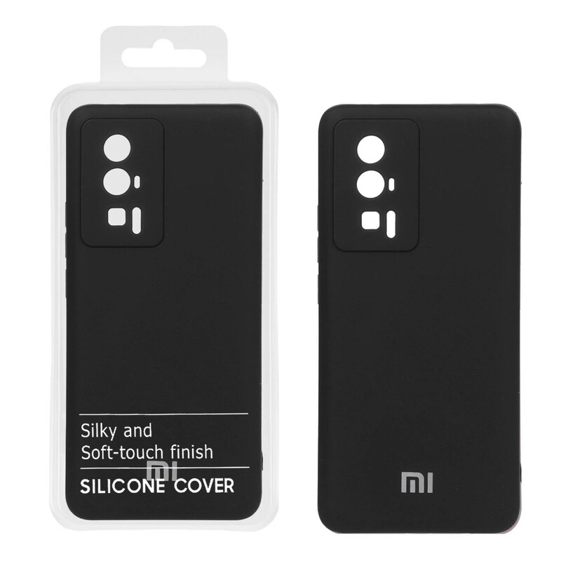 قاب نیو سیلیکون محافظ لنزدار RFF مدل Xiaomi Poco F5 Pro - مشکی (پک دار)