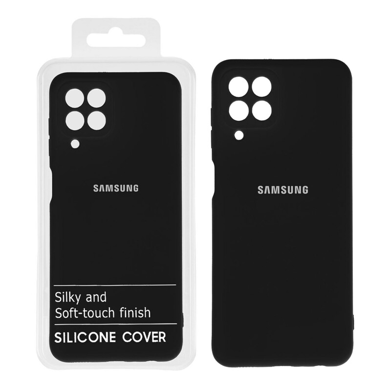 قاب نیو سیلیکون محافظ لنزدار RFF مدل Samsung M33 - مشکی کد 6 (پک دار)