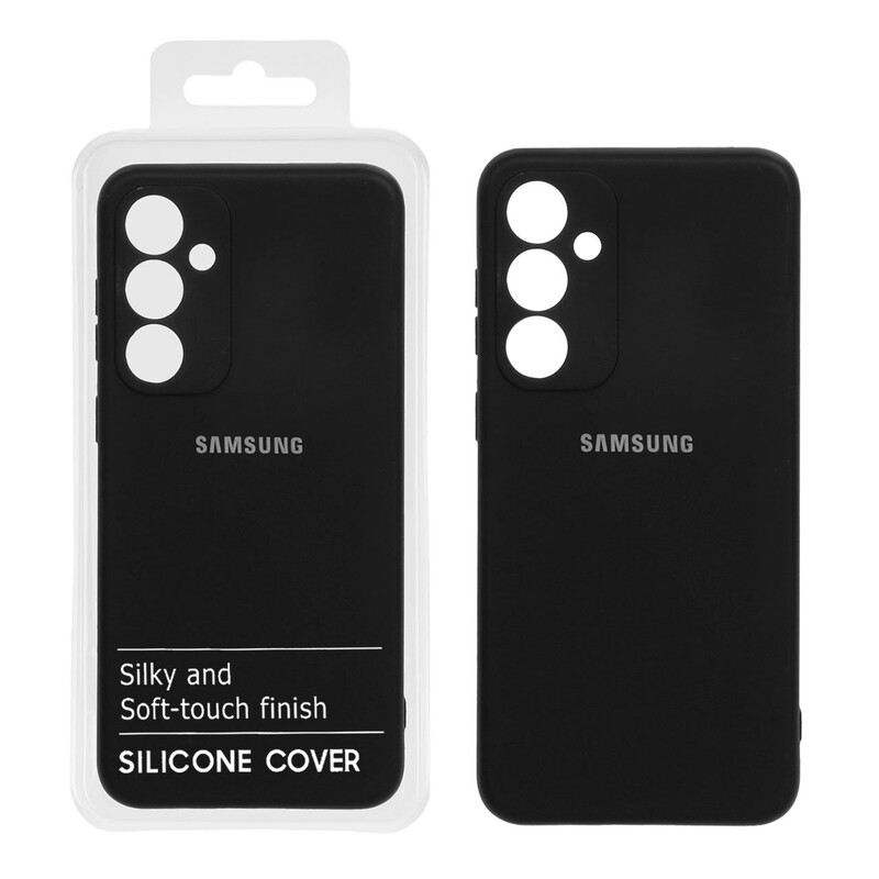 قاب نیو سیلیکون محافظ لنزدار RFF مدل Samsung S23 FE - مشکی (پک دار)